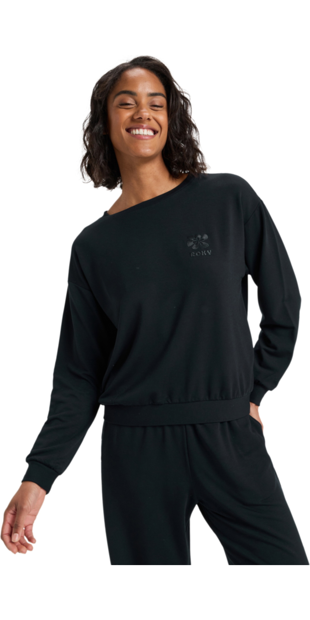 2025 Roxy Womens Surfing By Moonlight Modal Blend Lounge Top